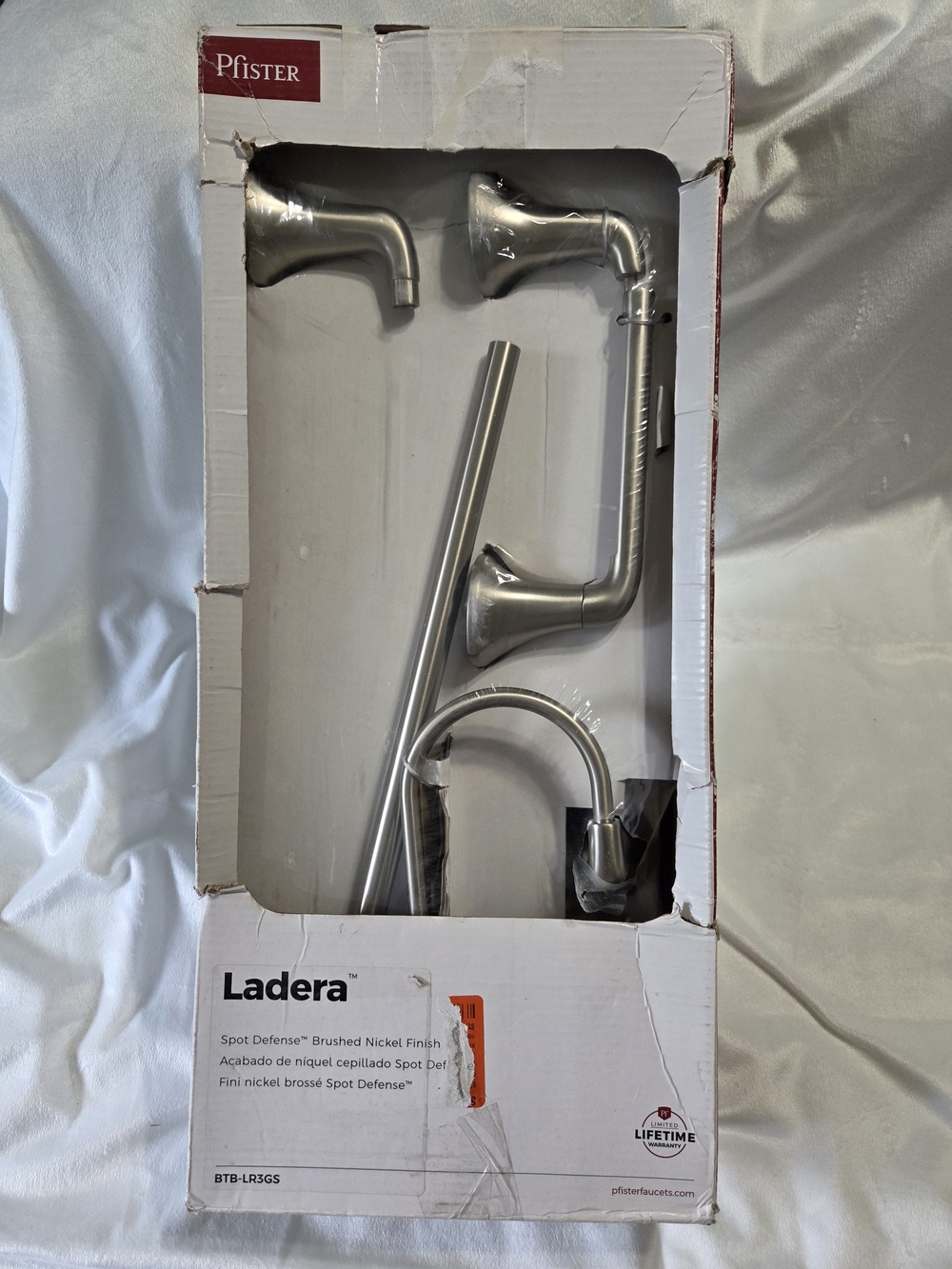 Pfister Ladera Bath Collection Brushed Nickel Accessories